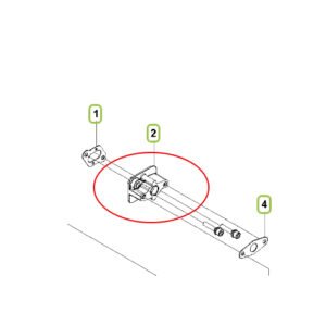 Husqvarna 331RB fuel intake insulator
